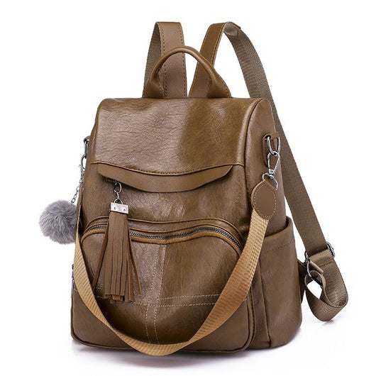 Mochila Universitaria Retro de Gran Capacidad para Mujer - Image 6