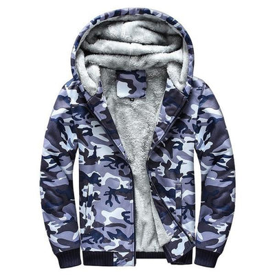Sudadera Canguro Gruesa con Capucha - Abrigo Casual Cálido para Hombre - Image 8