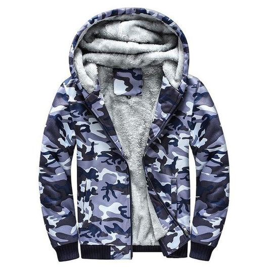 Sudadera Canguro Gruesa con Capucha - Abrigo Casual Cálido para Hombre - Image 8