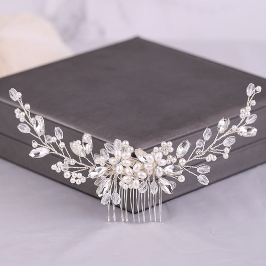 Peineta de Perlas para Novia - Accesorio de Cabello Elegante para Peinados Recogidos - Image 6