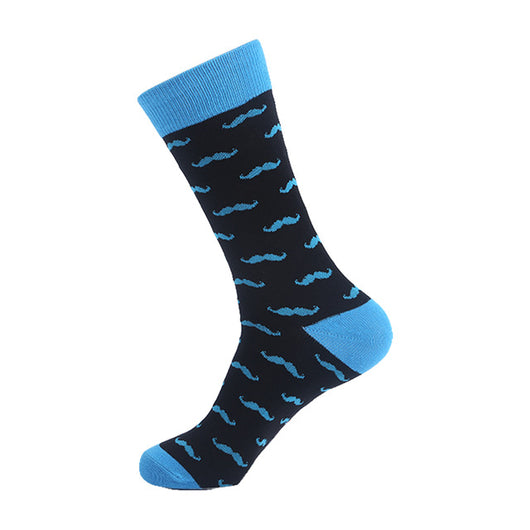 Calcetines Deportivos Largos de Algodón Estampado para Hombre - Image 5