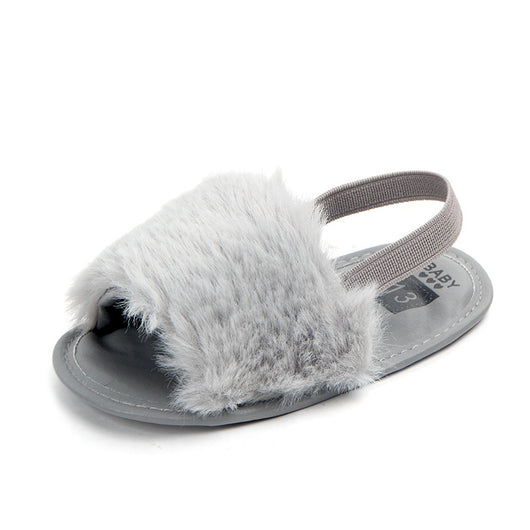 Sandalias para bebé multicolor con suela suave y elástico cómodo - Image 12