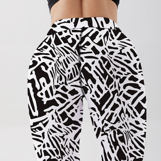Leggings Deportivos de Cintura Alta con Estampado y Tecnología Transpirable - Image 6