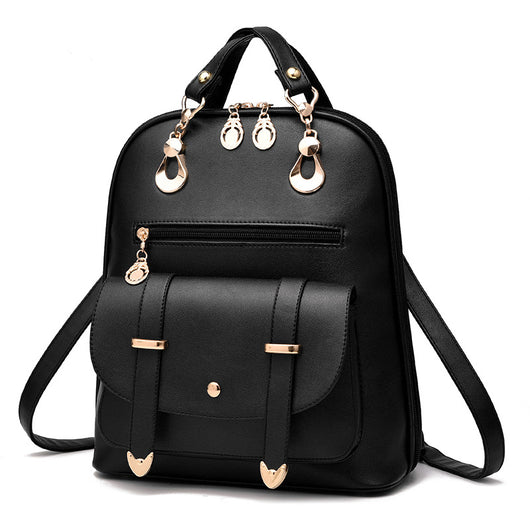 Mochila Bolso Convertible de Piel Sintética para Mujer - Image 3