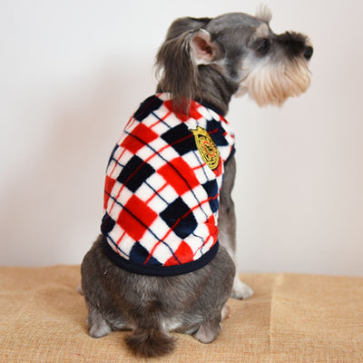 Chaleco para Perro Estampado Tartán Diamante - Image 10