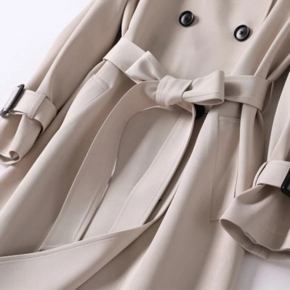 Chaqueta Cortavientos Larga para Mujer