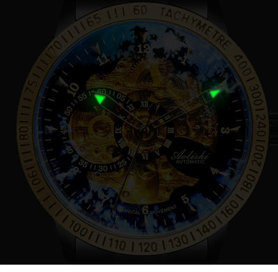 Reloj Mecánico Automático Hueco para Hombre Resistente al Agua - Image 25
