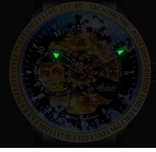Reloj Mecánico Automático Hueco para Hombre Resistente al Agua - Image 25