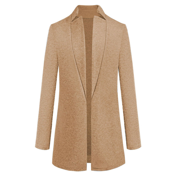 Abrigo Largo de Lana Premium - Elegancia y Calidez para Tallas Grandes