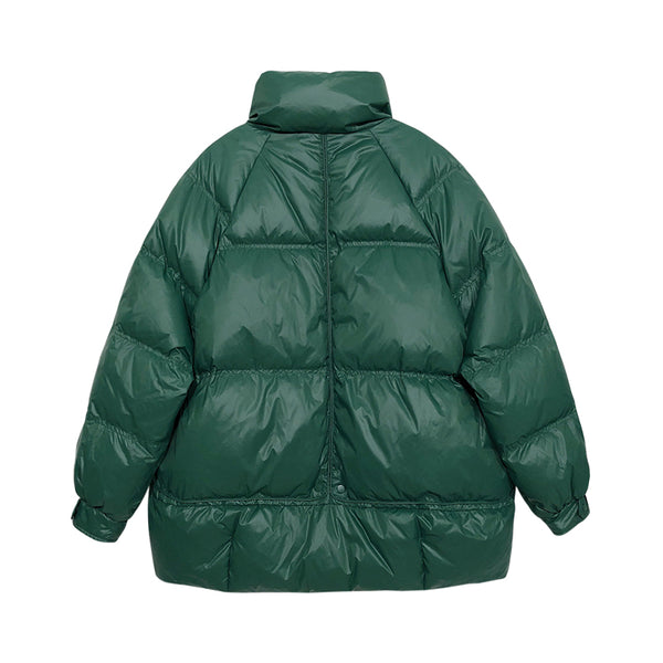 Chaqueta de plumas suelta y ultraligera