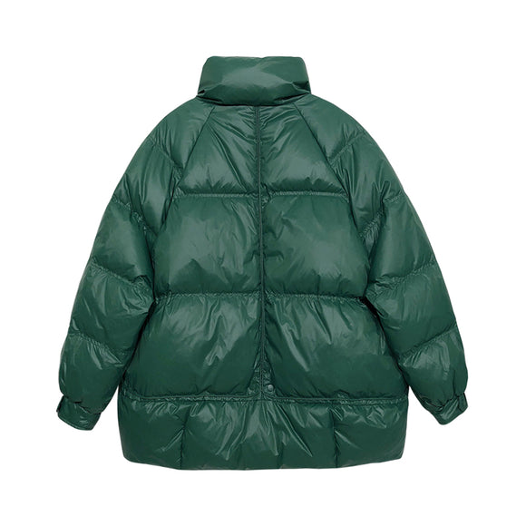 Chaqueta de plumas suelta y ultraligera