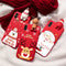 Funda de Teléfono Navideña Arcoíris
