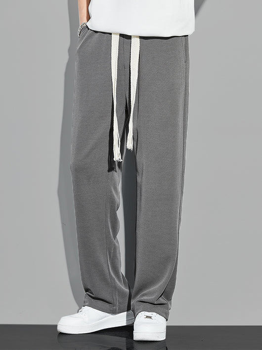 Pantalones Deportivos Anchos de Corte Japonés - Comodidad Versátil - Image 4