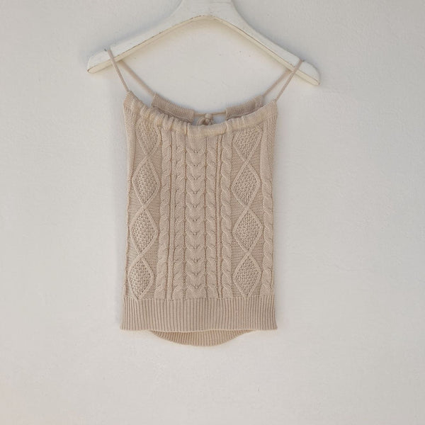 Camisola de Algodón Tejido en Punto Liso