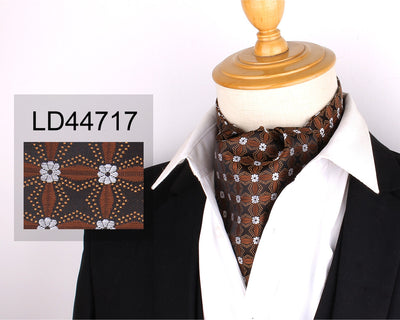 Pañuelo de Seda para Hombre con Estampado Floral - Image 19