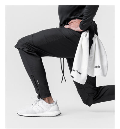 Pantalones Deportivos Hombre Secado Rápido Ajuste Tobillo Fit Casual - Image 26
