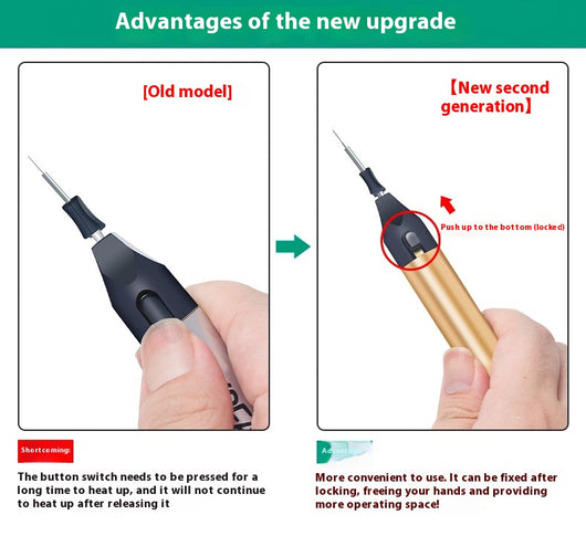 Lápiz de Soldadura Instantáneo en Cuero Artesanal - Image 13