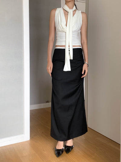 Blusa Halter Escotada con Tirantes Finos - Chaleco Veraniego Elegante - Image 19