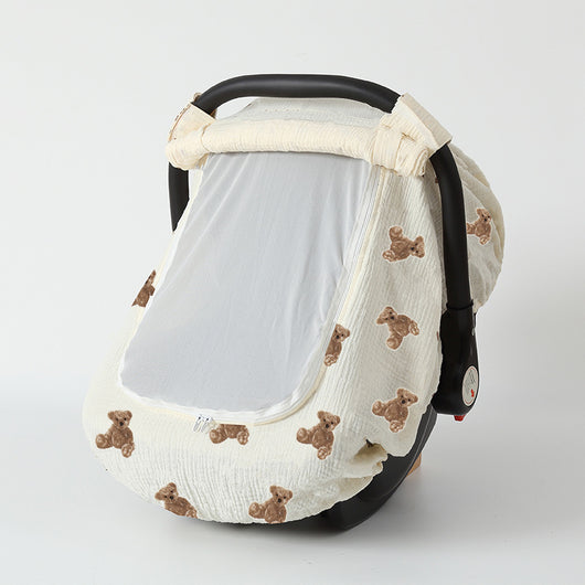 Protector de Coche para Bebé con Aislamiento Térmico y Protección contra el Viento - Image 8