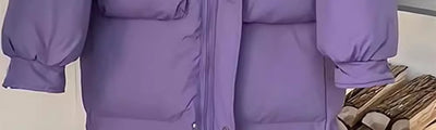 Abrigo Acolchado de Plumón Largo para Mujer - Diseño Elegante y Cálido - Image 23