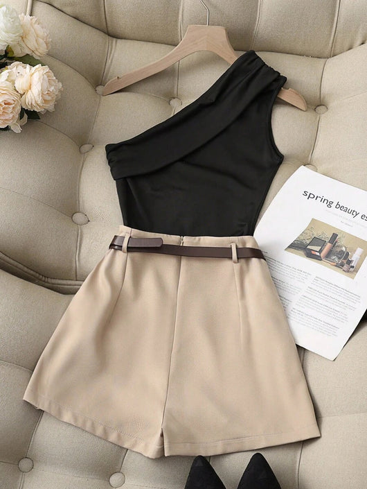 Shorts Negros Elásticos Versátiles para el Día a Día - Image 18