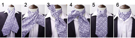 Pañuelo Ascot para Hombre - Corbata de Cuello Estilo Inglés - Image 7