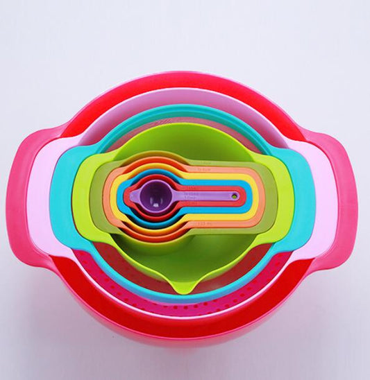 Kit de Modelado Creativo 10 Piezas con Medidas, Tamices y Cucharas para Cocina - Image 2