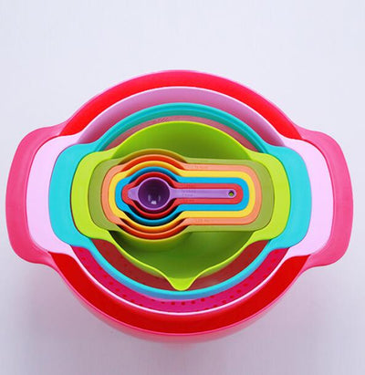 Kit de Modelado Creativo 10 Piezas con Medidas, Tamices y Cucharas para Cocina - Image 2