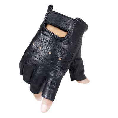 Guantes de Cuero Medio Dedo - Image 5