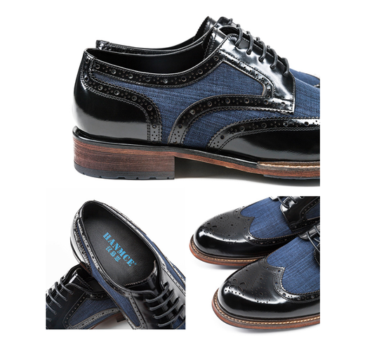Zapatos de Negocios Casuales para Hombre con Combinación de Colores - Image 7