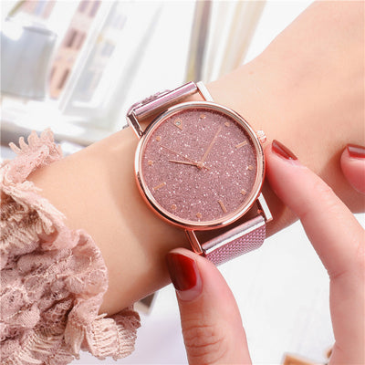Reloj de Pulsera Elegante para Mujer con Malla de Silicona - Image 2