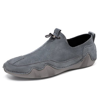 Zapatos Casuales de Cuero para Hombre - Transpirables y sin Cordones - Image 7