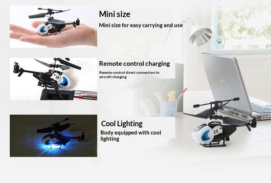 Helicóptero RC Mini 35 Canales Resistente a Caídas - Juguete Volador de Bolsillo - Image 40