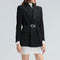 Blazer de Diseño Exclusivo con Cuello de Moda