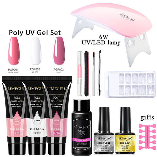 Kit de Gel para Extensión de Uñas con Lámpara UV - Image 16