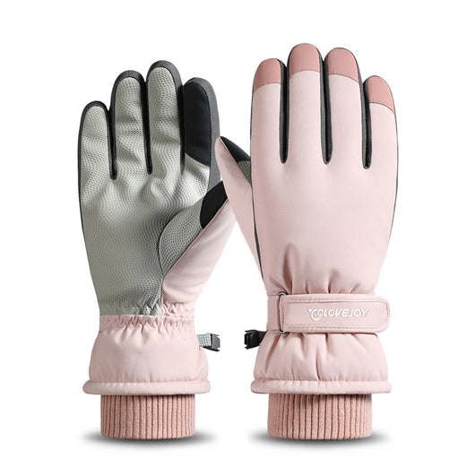 Guantes Térmicos Acolchados para Ciclismo con Relleno de Terciopelo y Algodón - Image 32