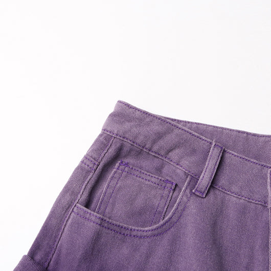 Pantalón Cargo Recto de Cintura Alta para Mujer - Image 16