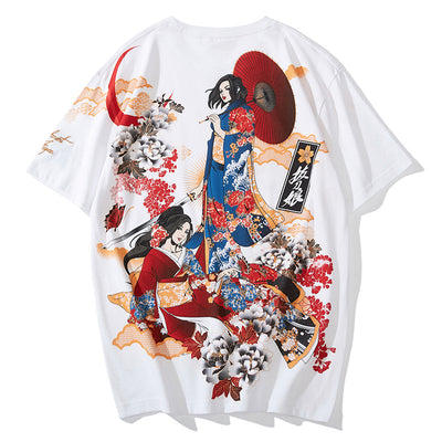 Cardigan Estilo Chino con Estampado Ukiyo-e - Image 2