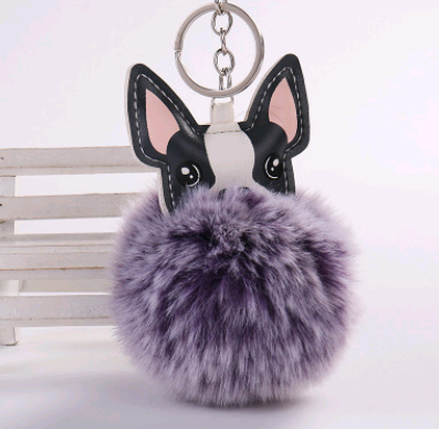 Llavero Pelota de Plumas PU para Mascotas - Accesorio Adorable - Image 22