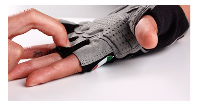 Guantes de Verano Mitad Dedo para Ciclismo y Motociclismo - Image 4