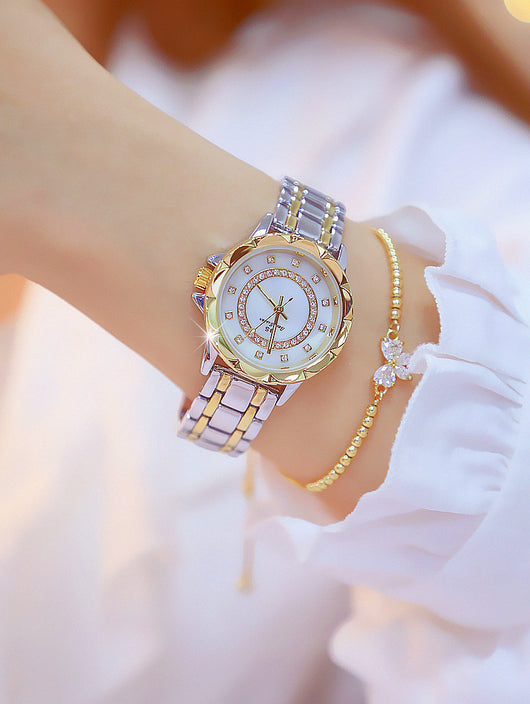 Reloj Diamante para Mujer con Eslabones Elegantes - Image 3