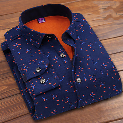 Suéter Tejido Grueso con Forro de Terciopelo para Hombre - Manga Larga Calidez Premium - Image 8