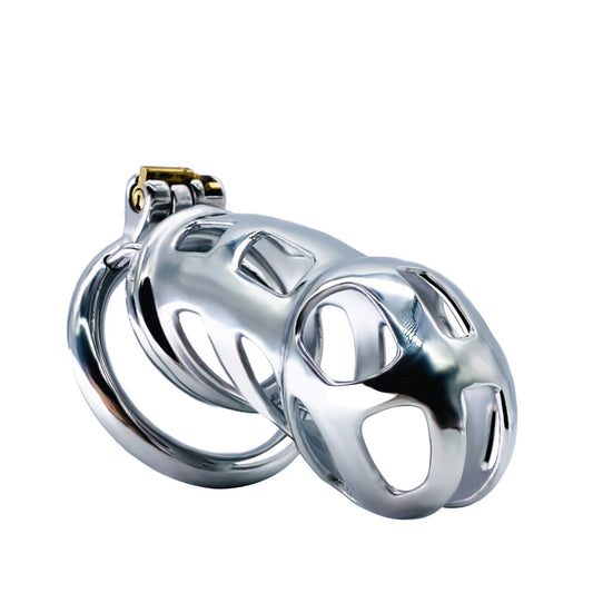 Anillo de Castidad Cobra Arc en Acero Inoxidable para Hombre para uso en Ecuador