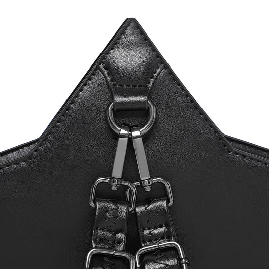Mochila Crossbody Gótica Acolchada para Mujer - Image 17