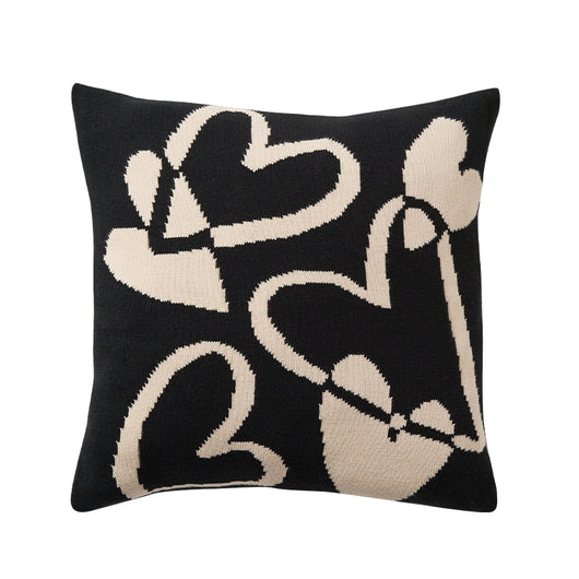 Cojín Decorativo Nórdico Blanco y Negro para Sala de Estar con Relleno - Image 7
