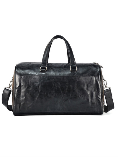 Bolsa de Viaje Retro en Cuero para Hombre - Image 7