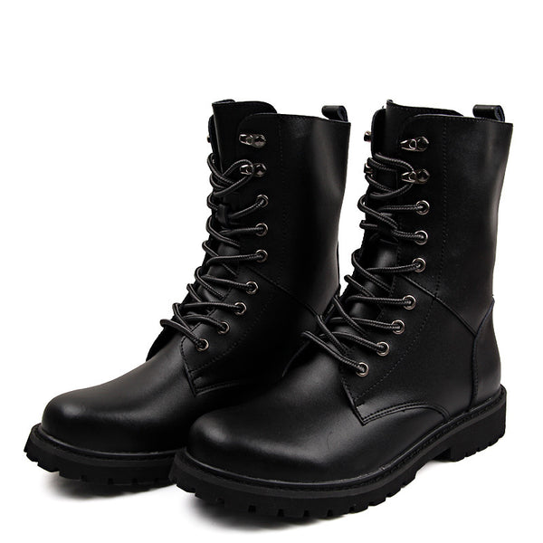 Botas Martin Retro para Hombre con Forro Cálido y Suela Resistente