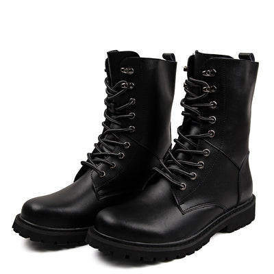 Botas Martin Retro para Hombre con Forro Cálido y Suela Resistente - Image 2