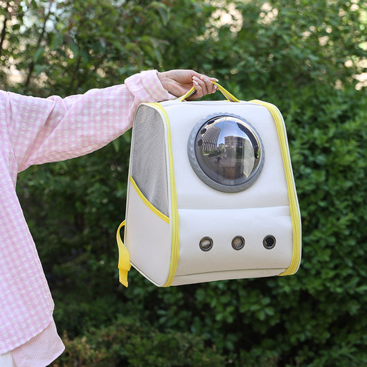 Mochila Transportadora para Mascotas con Cápsula Espacial - Gran Capacidad y Transpirable - Image 2
