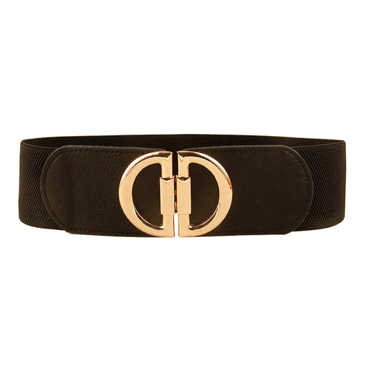 Cinturón Ancho Elástico con Hebillas para Mujer - Image 7